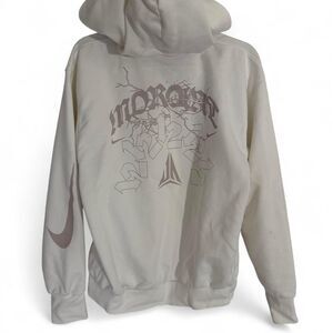 Nike Ja Standard Issue Dri-FIT Pullover Basketball Hoodie off white sweatshirt M